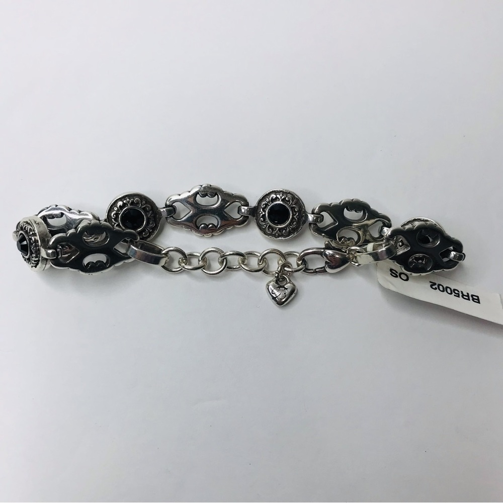 Brighton Silver Bracelet with Black Details - Picture 4 of 8